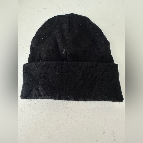 True Religion Beanie Hat Scully Toboggin Black - Picture 2 of 3
